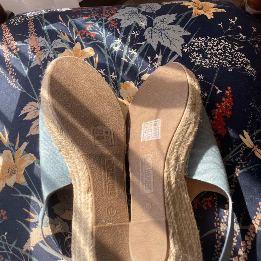 Catherine Malandrino Light Blue Espadrilles - Picture 5 of 7